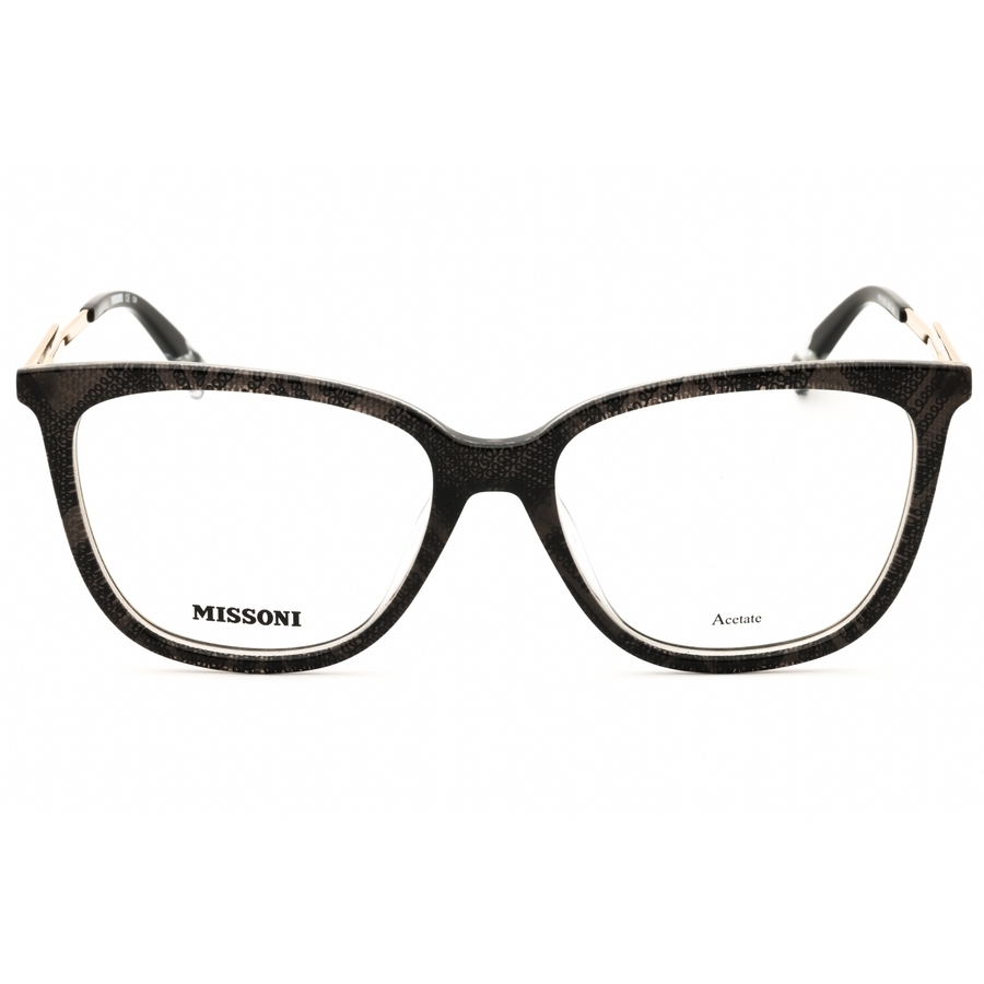 Missoni Ladies Black Rectangular Eyeglass Frames Mis0125g