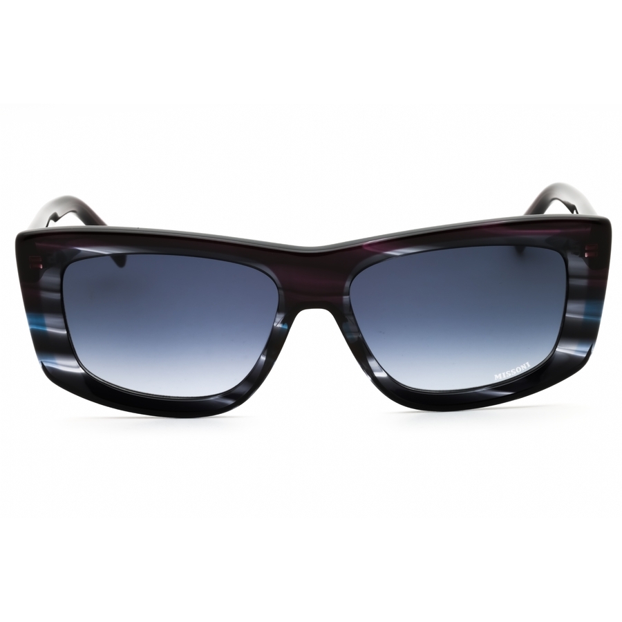 Missoni 60mm Gradient Rectangular Sunglasses In Multi