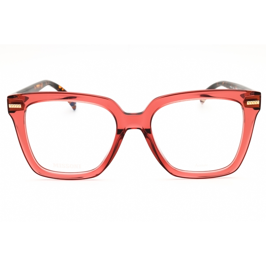 Missoni Ladies Brown Rectangular Eyeglass Frames Mis0070