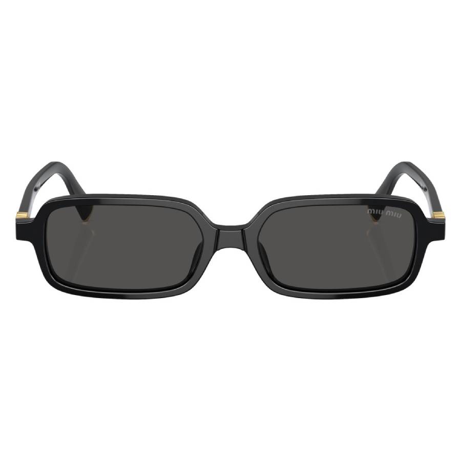 Miu Miu Dark Grey Pilot Ladies Sunglasses MU 11ZSF 16K5S0 52