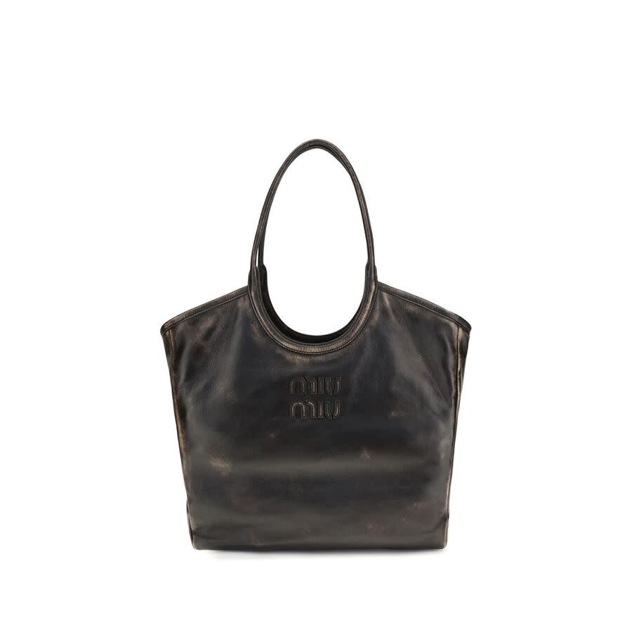 MIU MIUバッグ　購入前にコメント下さい Miu Miu Ivy Shoulder Bag — Brown MI5BG321VOONAF6PF0201BB