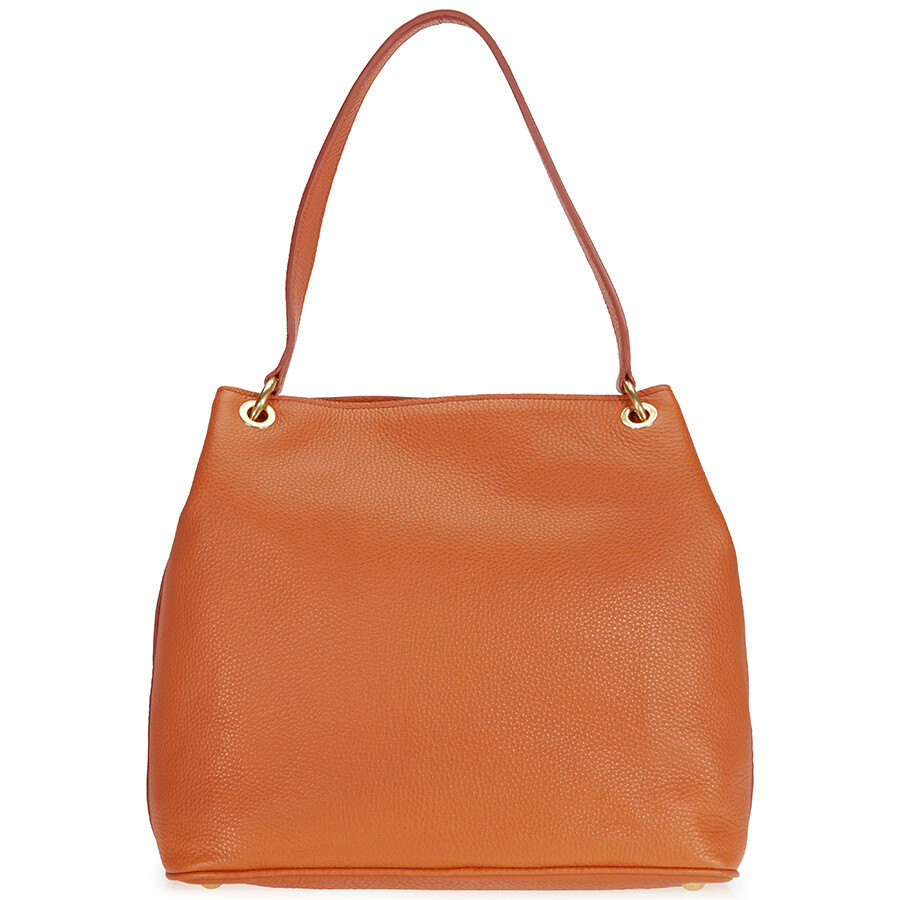 Miu Miu Papaya Leather Hobo Bag Miu Miu Handbags