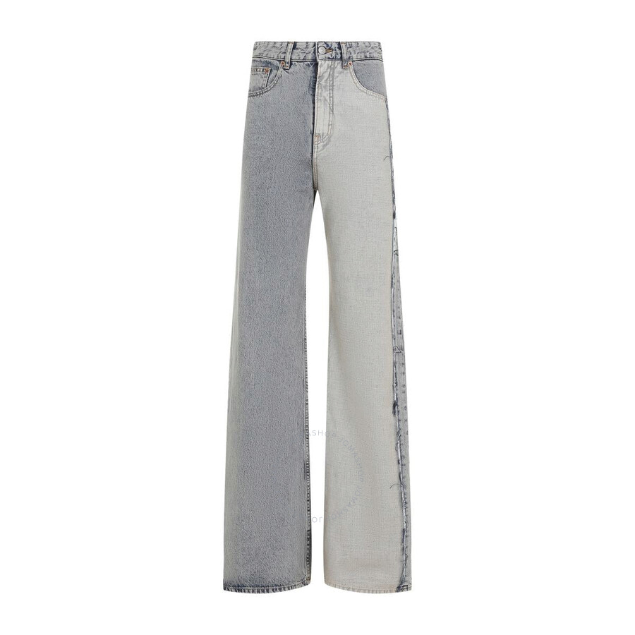 Mm6 Maison Margiela Maison Margiela 5 Pockets Pants In Light Blue In Blue