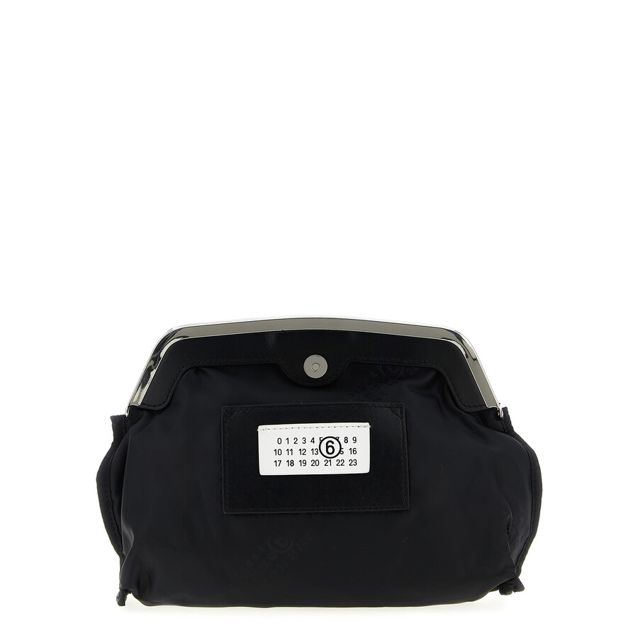 Mm6 Maison Margiela Inside-out Clutch In Black