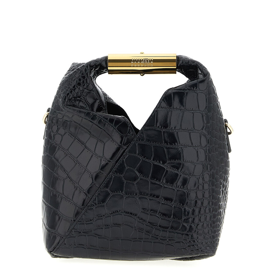 Mm6 Maison Margiela Japanese Small Crossbody In Black