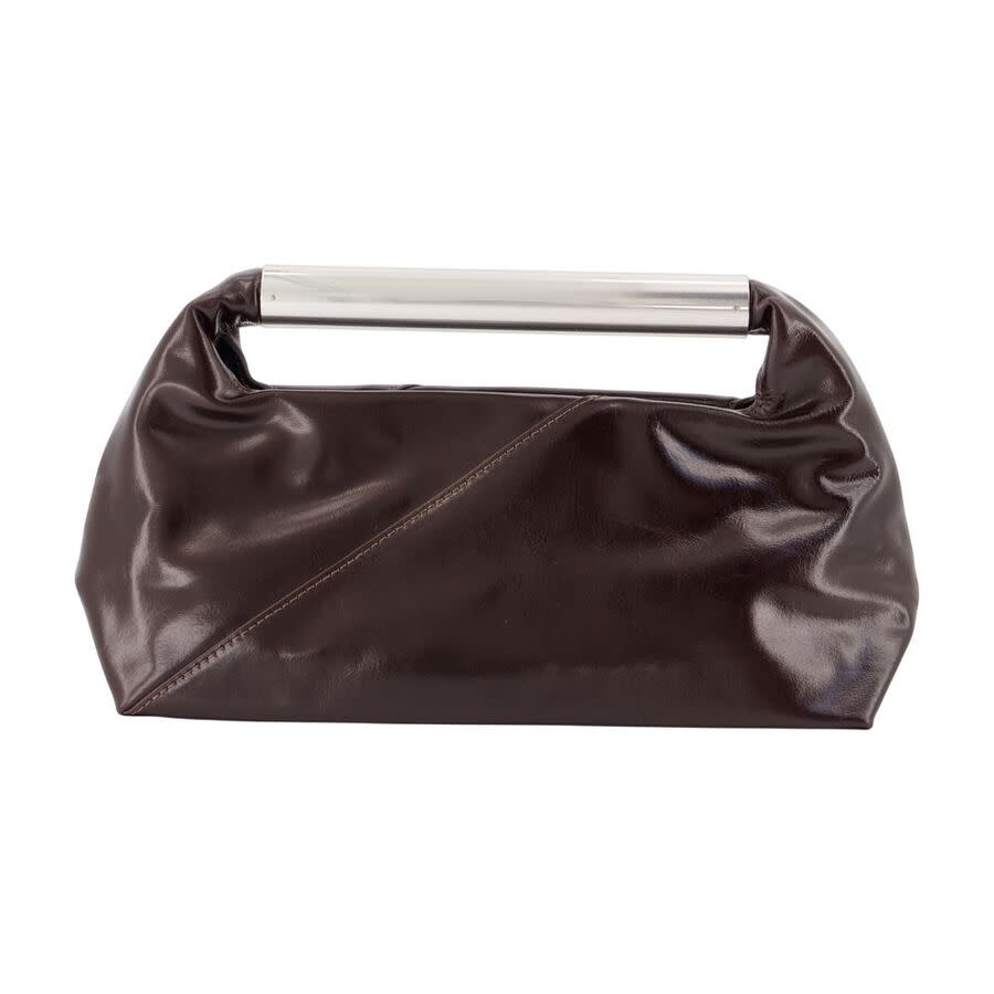 MM6 Maison Margiela Jappo Top Handle Bag Brown
