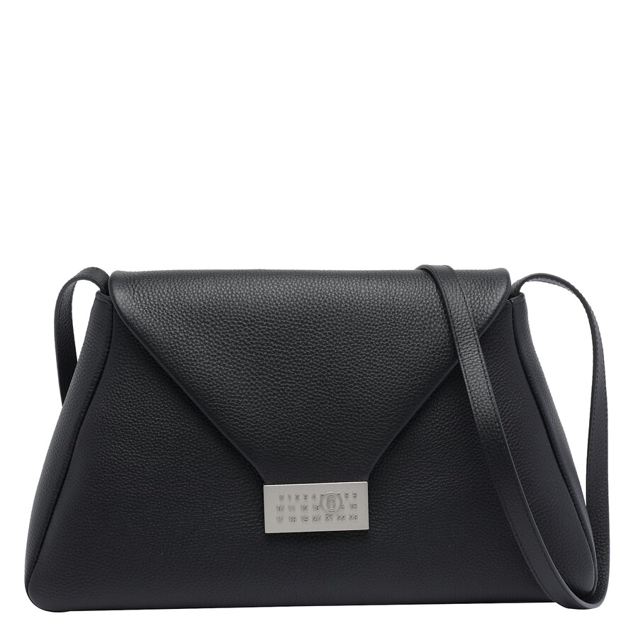 Mm6 Maison Margiela Numeric Crossbody Bag In Black