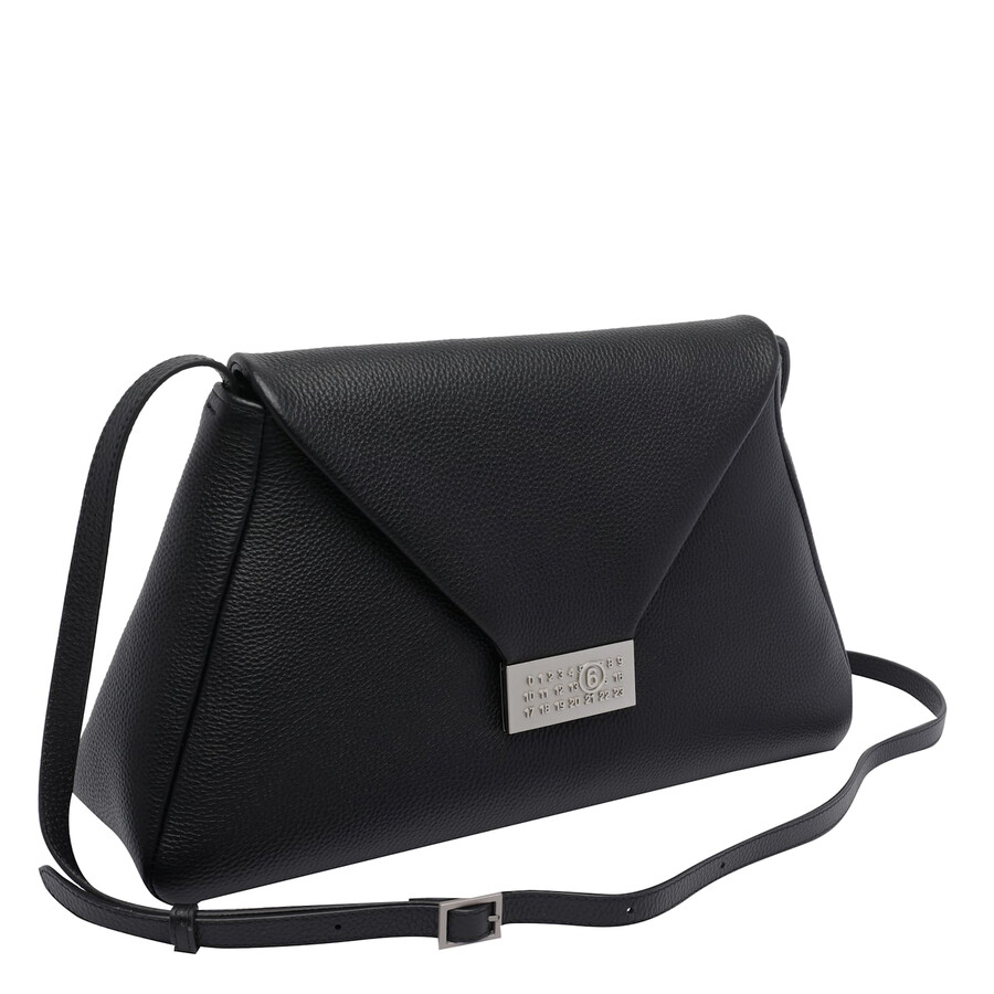 Mm6 Maison Margiela Numeric Crossbody Bag In Black