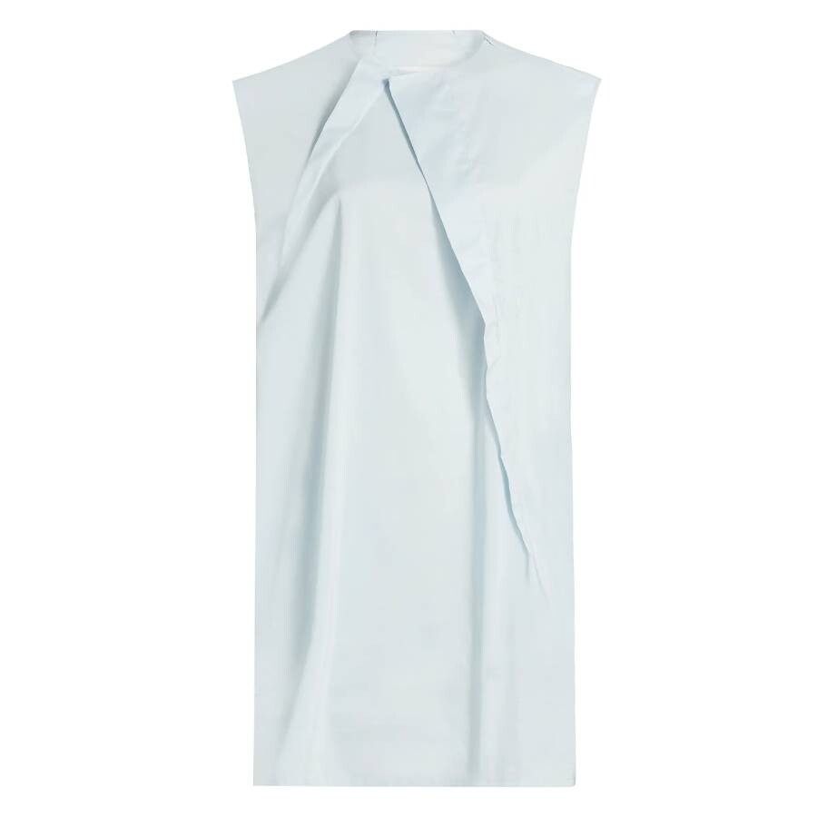 Maison Margiela Pleated Sleeveless Minidress