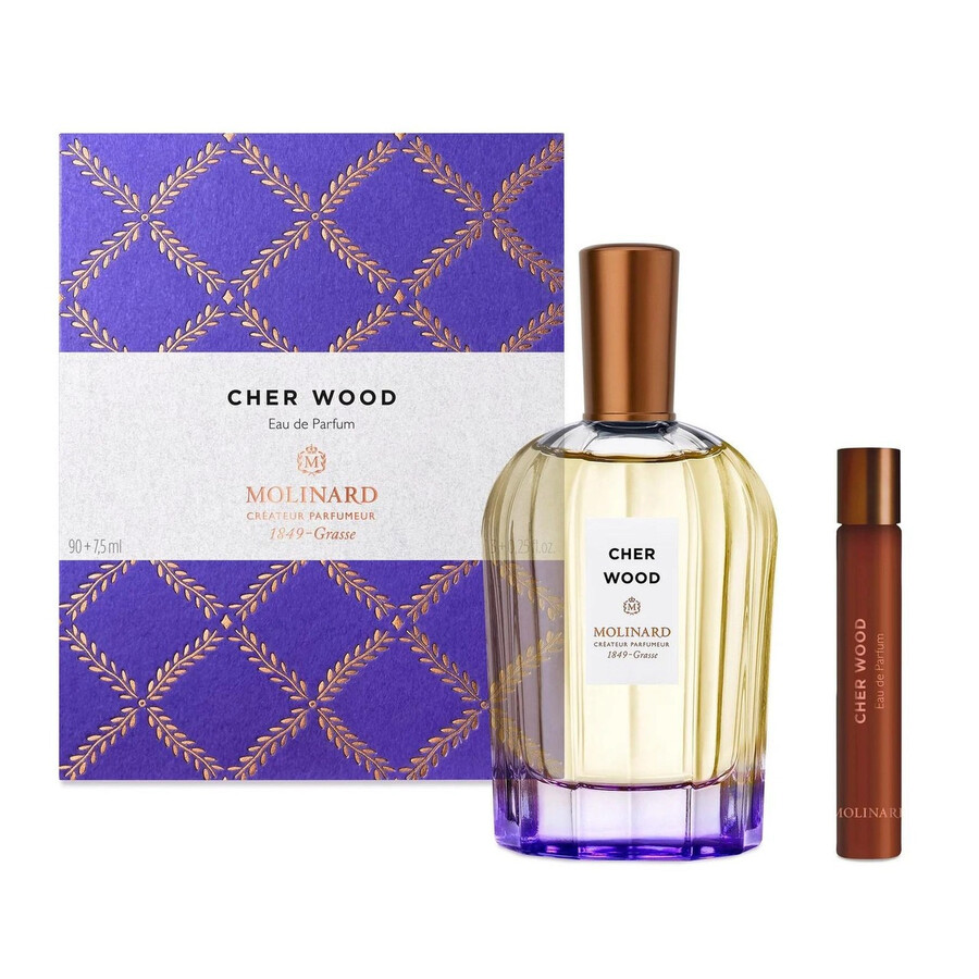 Molinard Unisex Cher Wood Gift Set Fragrances 3305400100341