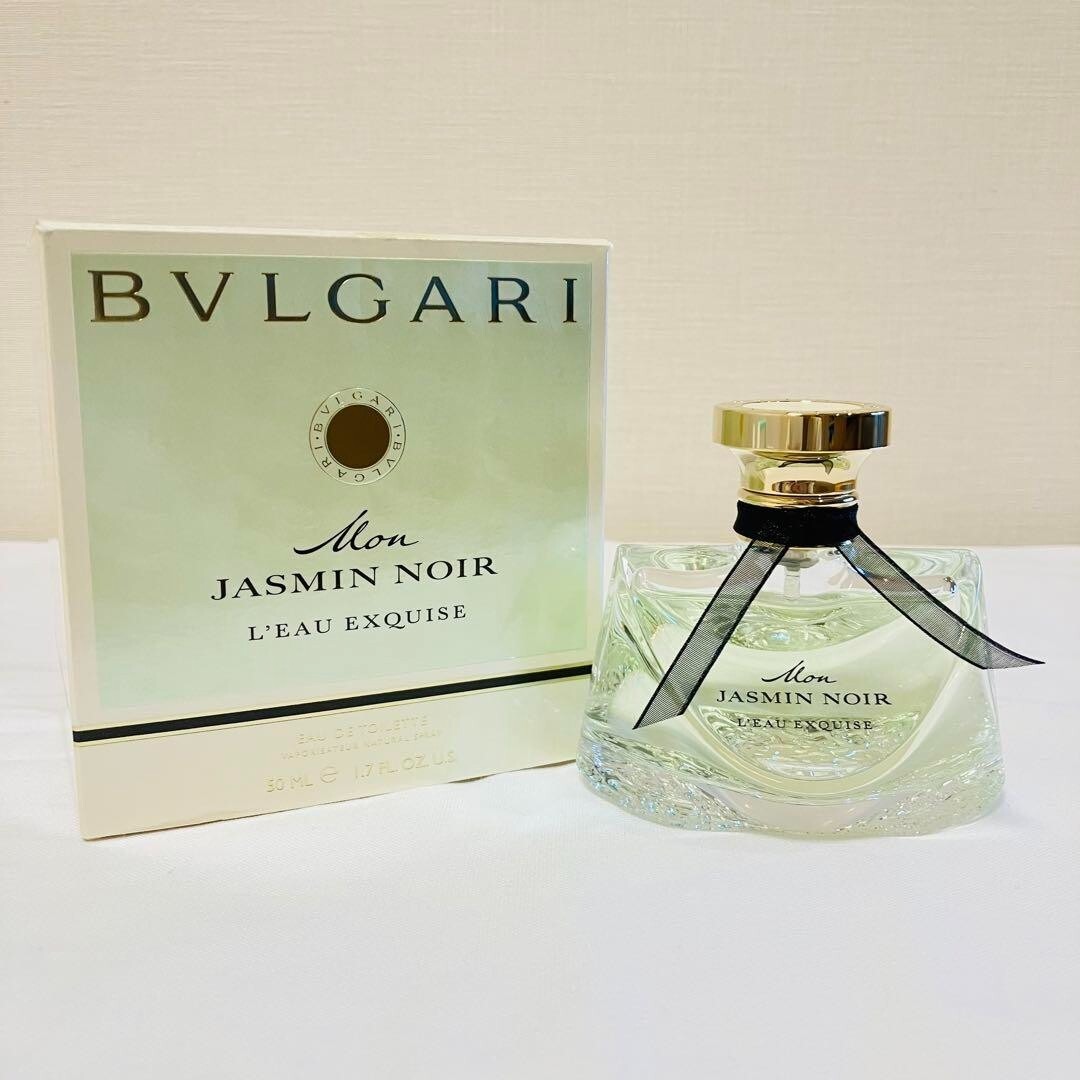 【希少】ブルガリ モン ジャスミンノワール L'eau Exquise 75ml Bvlgari Mon Jasmin Leau Exquise by Bvlgari EDT Spray 1.7 oz (w