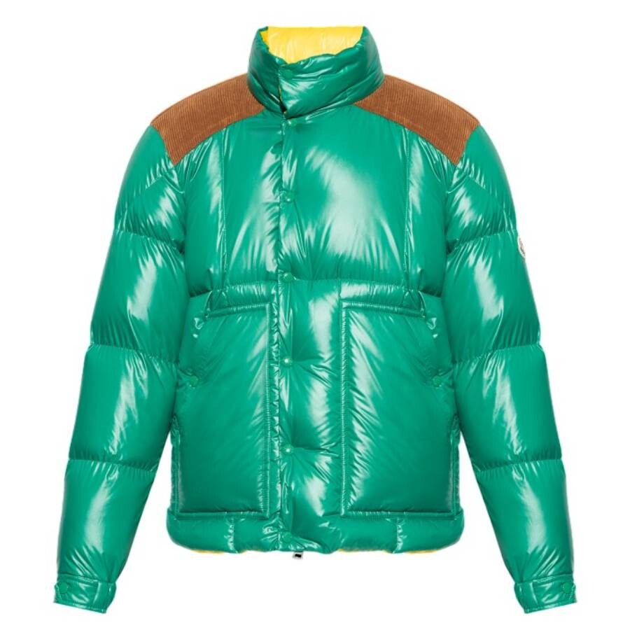 Moncler Ain Short Down Puffer Jacket, Brand Size 4 (X-Large