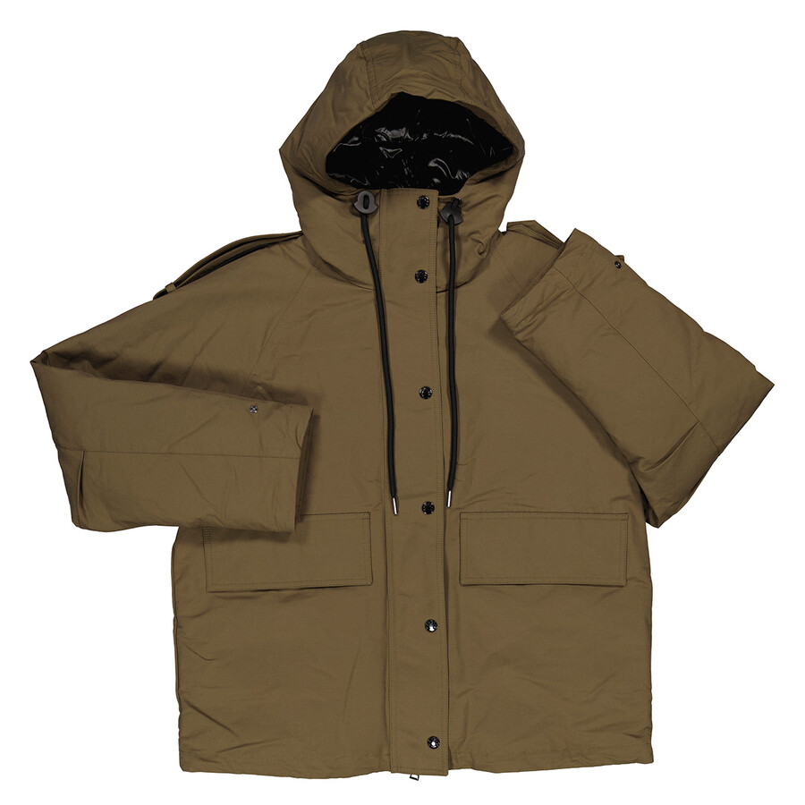 MONCLER MONCLER BADETE CANVAS HOODED PARKA