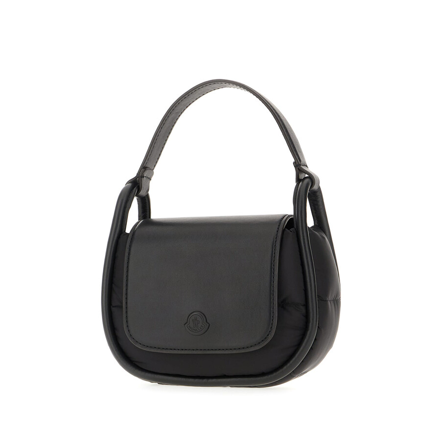Moncler Black Nylon Mini Tiarna Handbag In Black