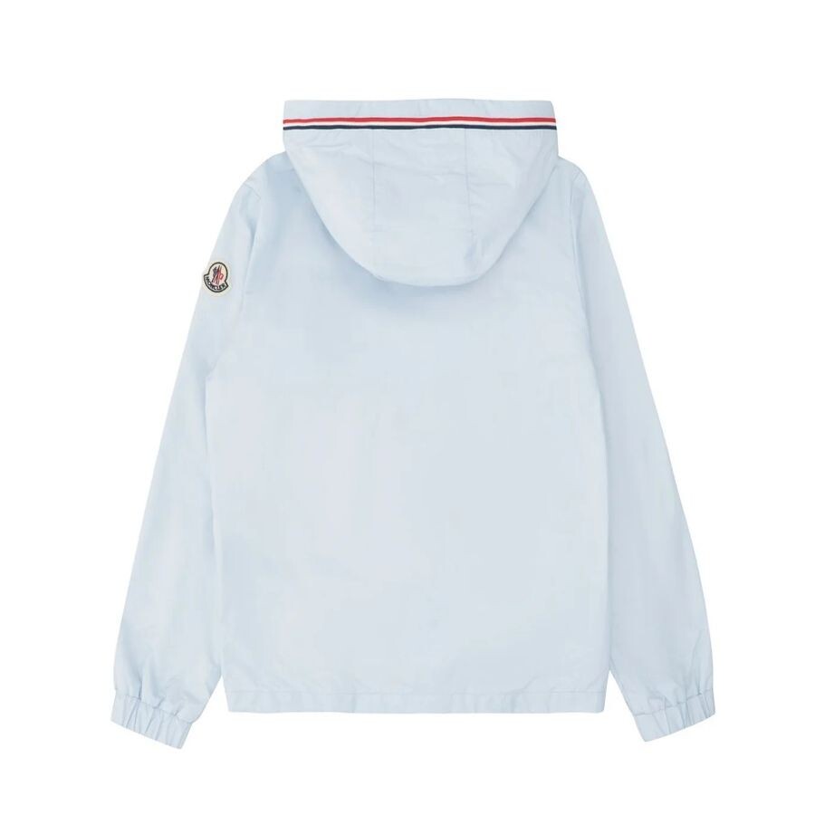 Moncler Boys Logo Patch Hooded Jacket