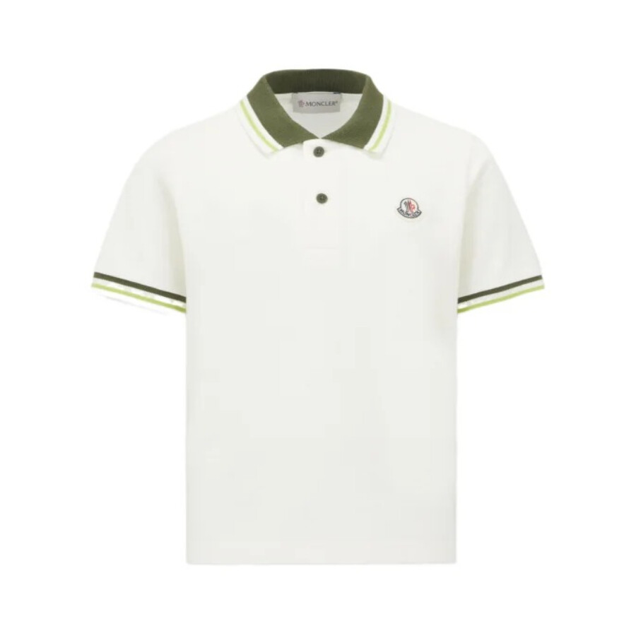 Boys Logo-Patch Cotton Polo Shirt Boys Logo-Patch Cotton Polo Shirt