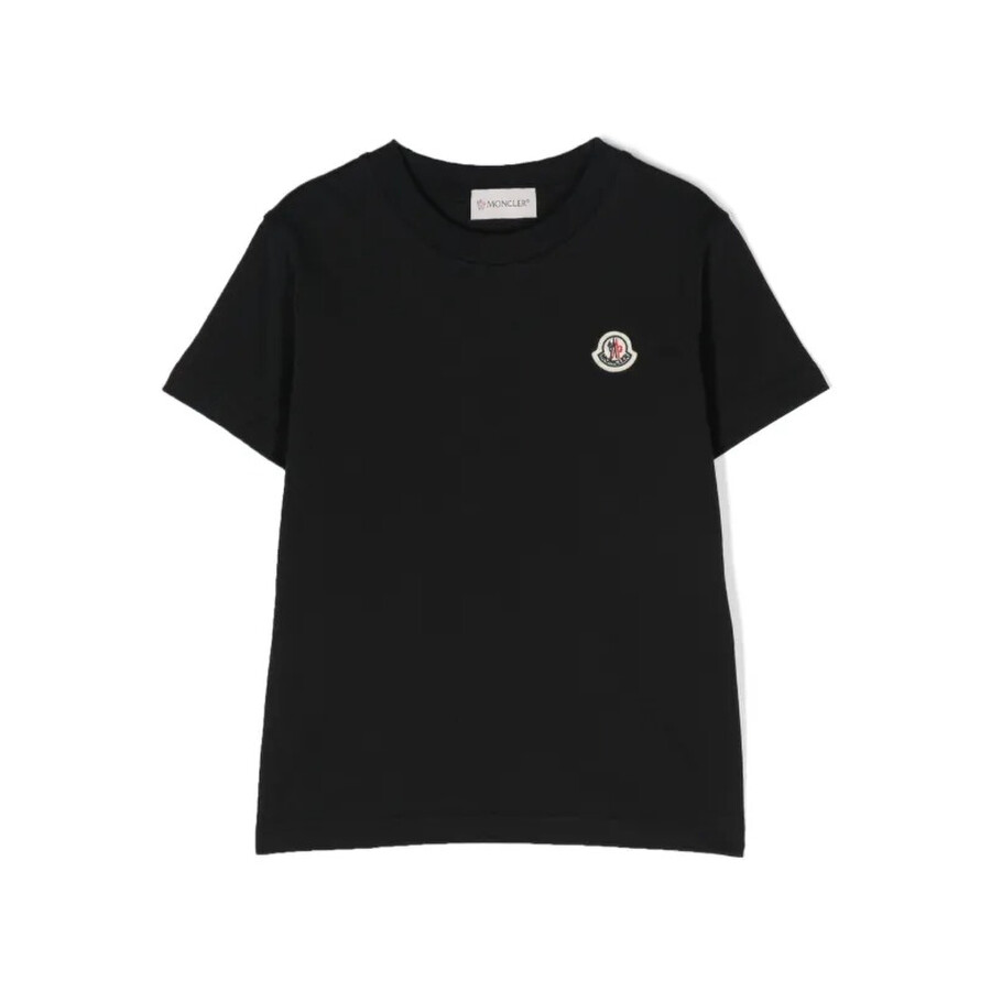 Boys Logo-Patch Cotton T-Shirt