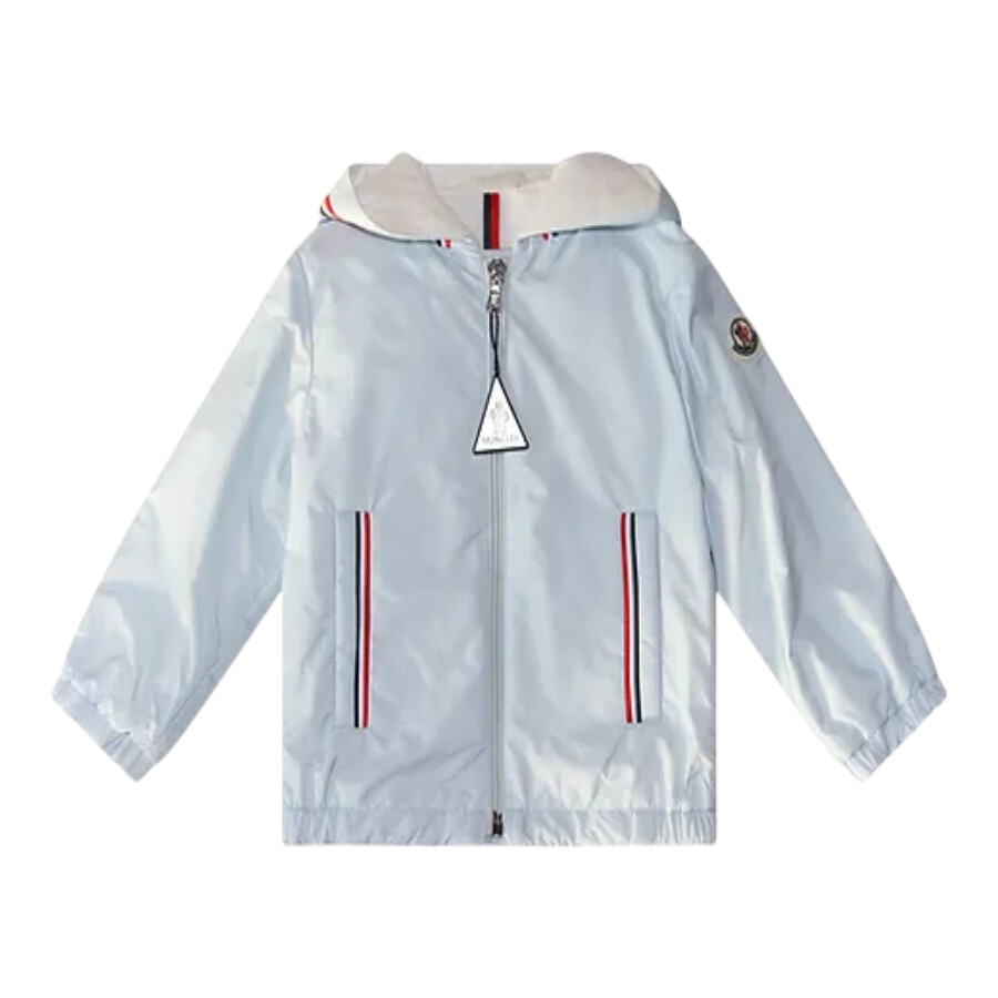 Boys Logo-Patch Hooded Jacket