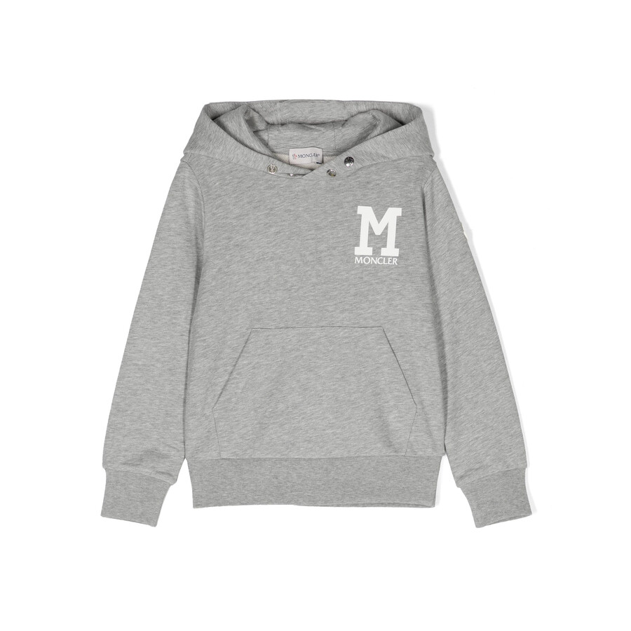 Boys Logo-Print Cotton Hoodie