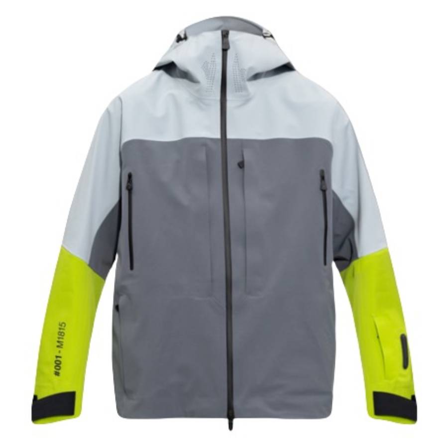 Moncler Brizon Hooded Ski Jacket, Brand Size 3 (Large