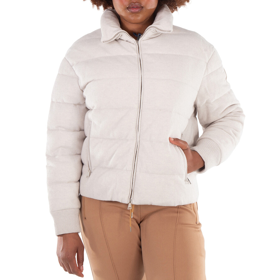 Size 3★SALE★秋冬MONCLER★稀少2Way BUXUSピンクベージュ Moncler Cayeux Puffer Cashmere Jacket, Brand Size 2 (Medium