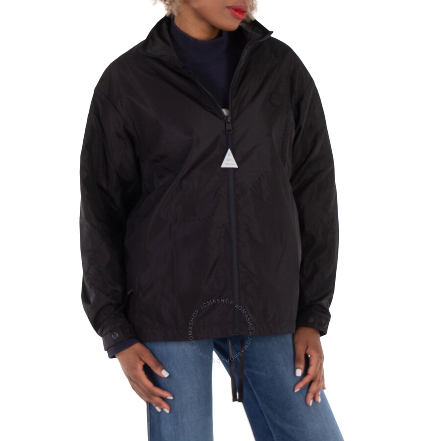 Moncler Chapon Nylon Jacket In Black