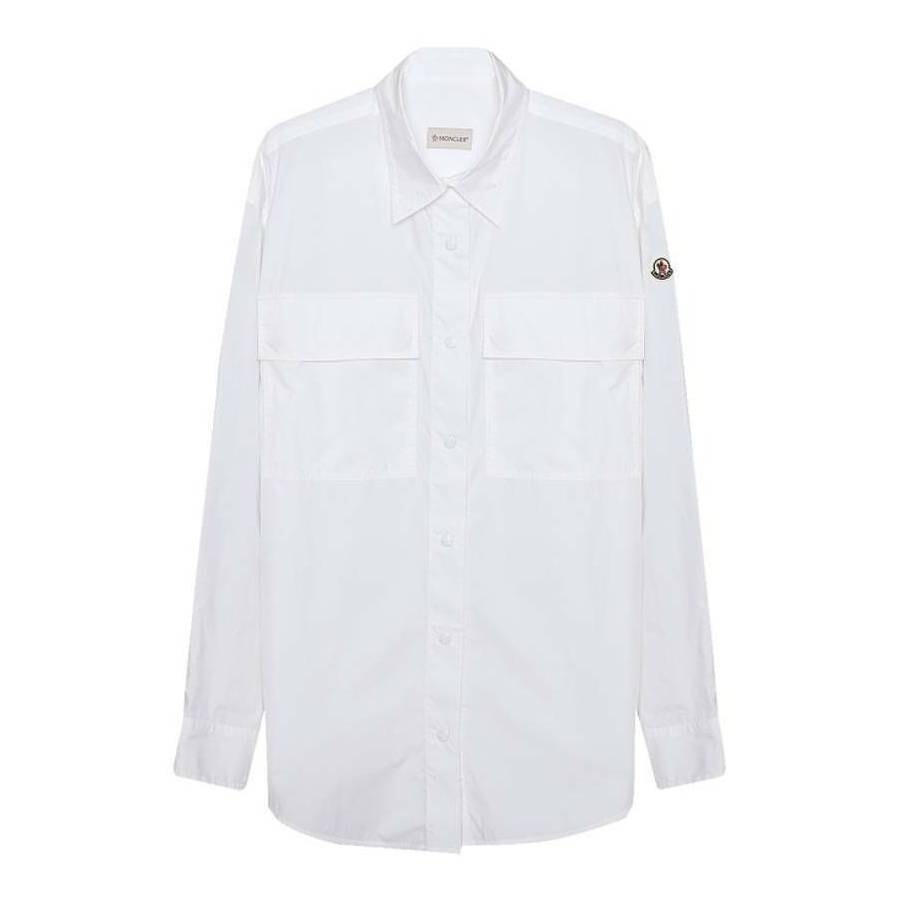 Cotton Poplin Shirt, Brand Size 42 ( US Size 4 )