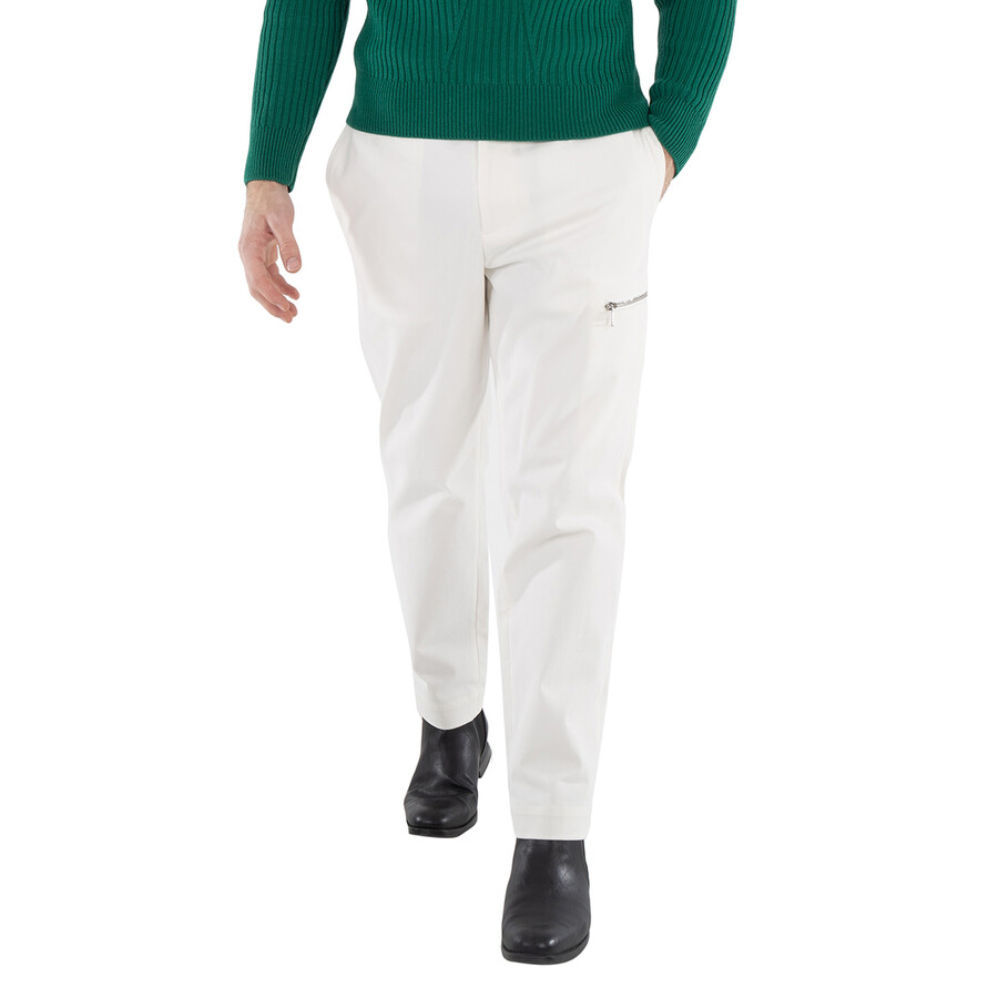 Cotton Trousers With Logo