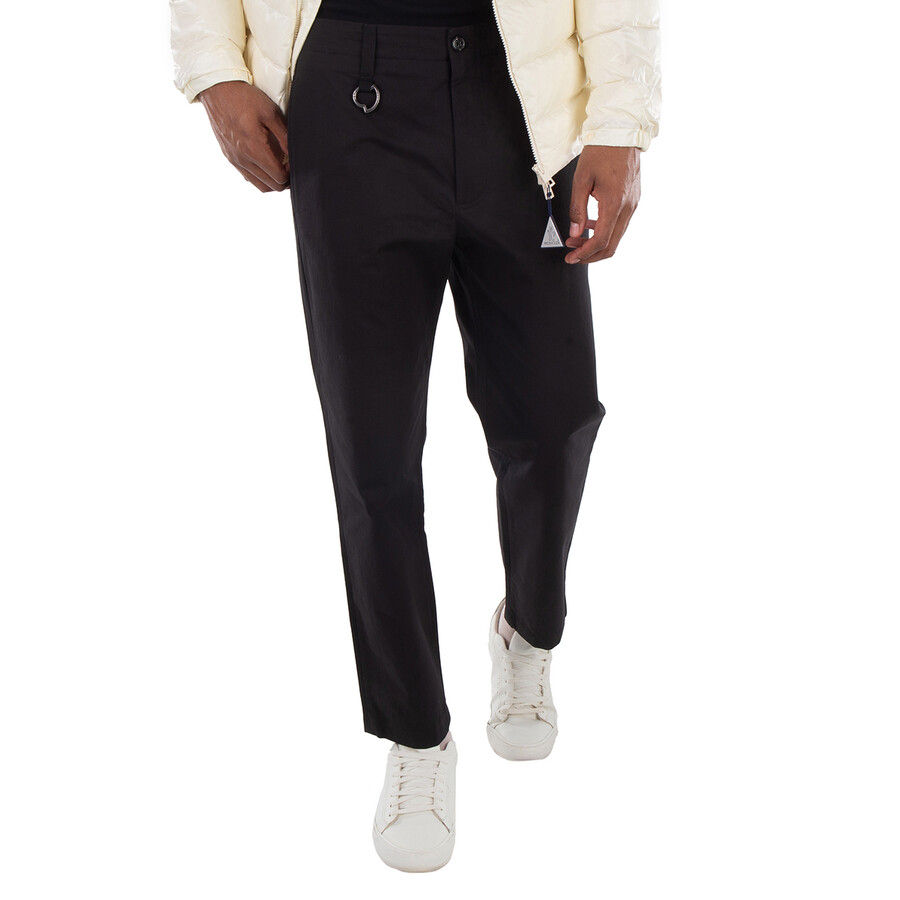 Cotton-Blend Drawstring Pants