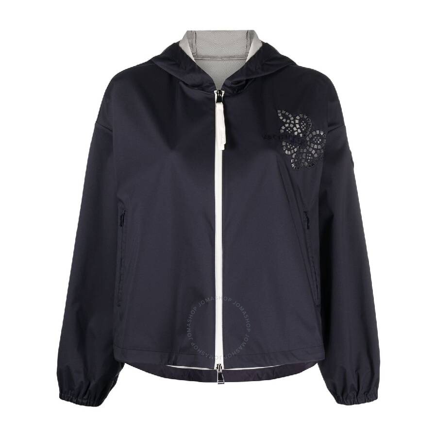 Moncler Grenoble Womens Zip Cardigan In Blue