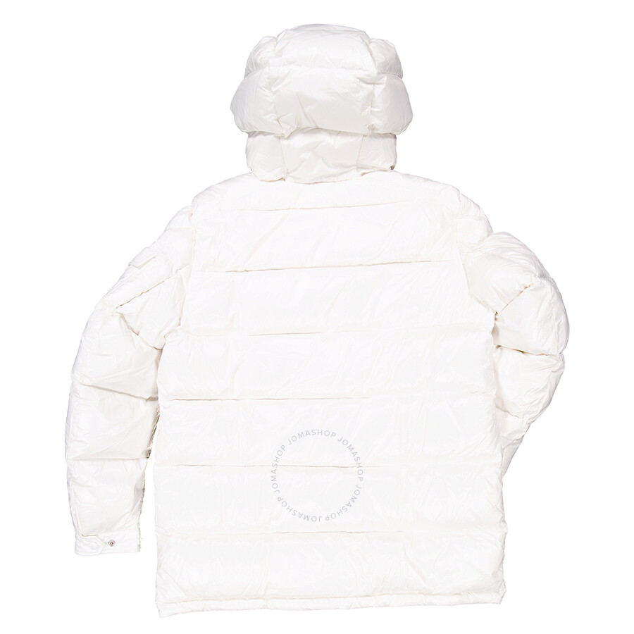 Moncler Drawstring Long Sleeve Jacket In White