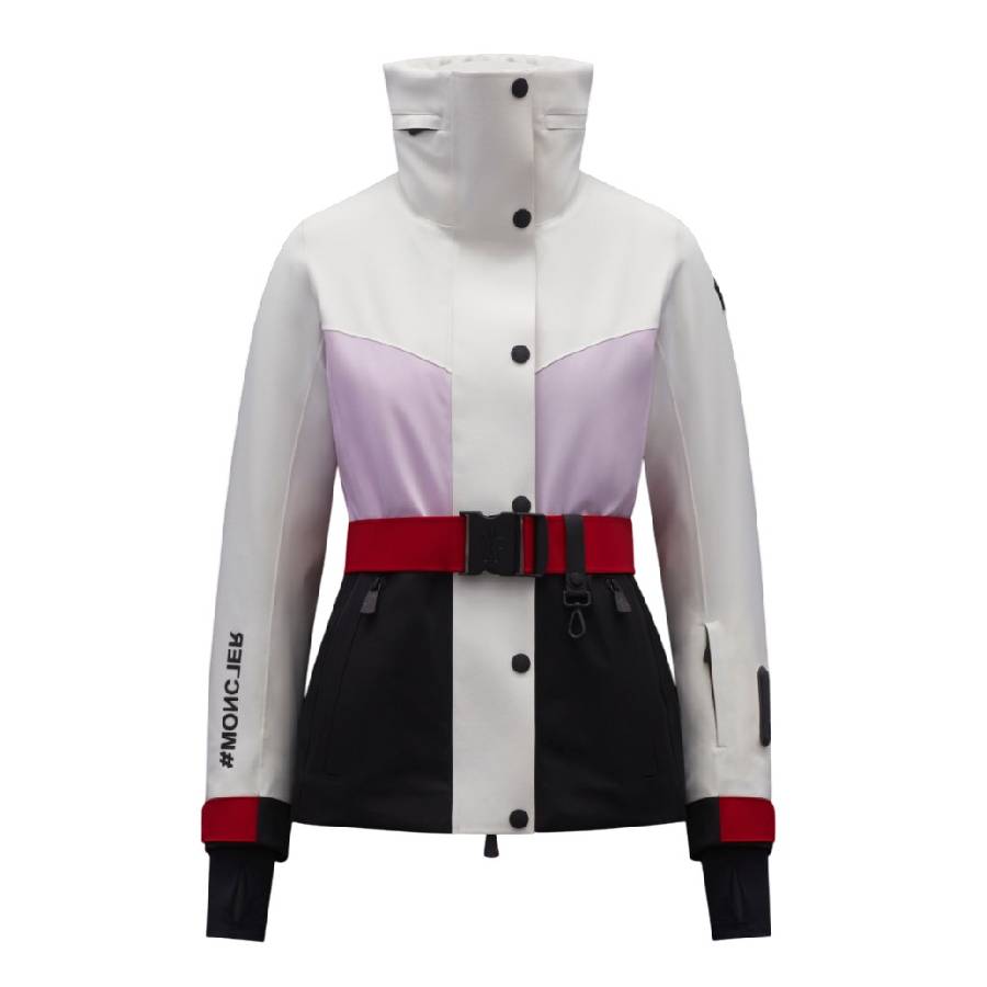 Moncler Embossed Logo Ski Jacket, Brand Size 1 (Small