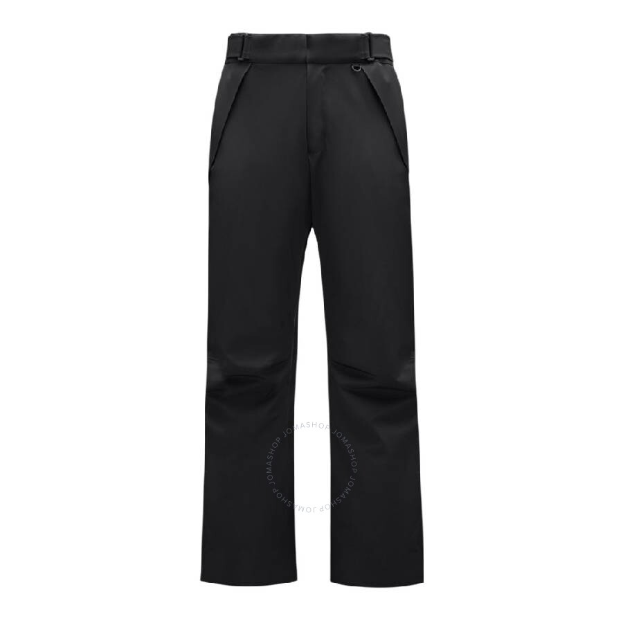 Moncler Embossed Logo Ski Pants In Black