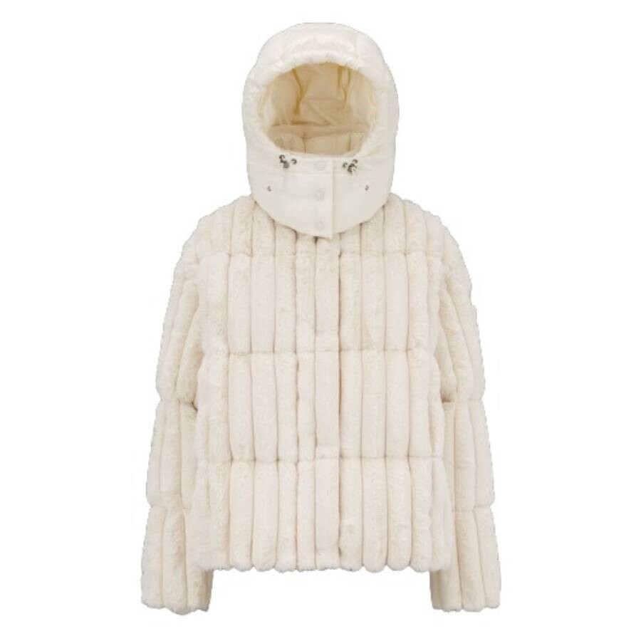 Moncler Fare Short Down Puffer Jacket, Brand Size 4 (X-Large