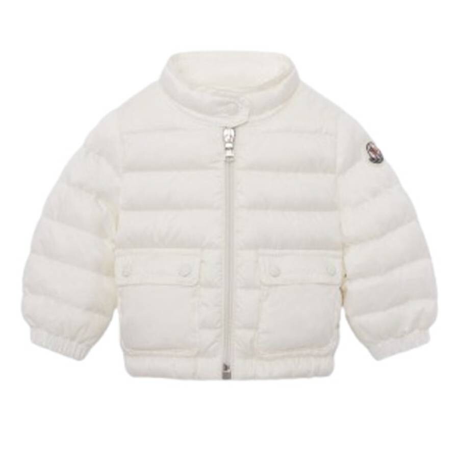 Girls Lans Logo-Patch Quilted Jacket