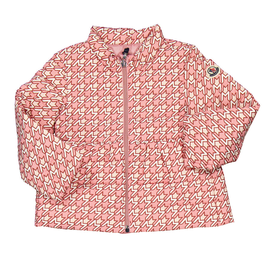 Girls Logo Print Puffer Jacket