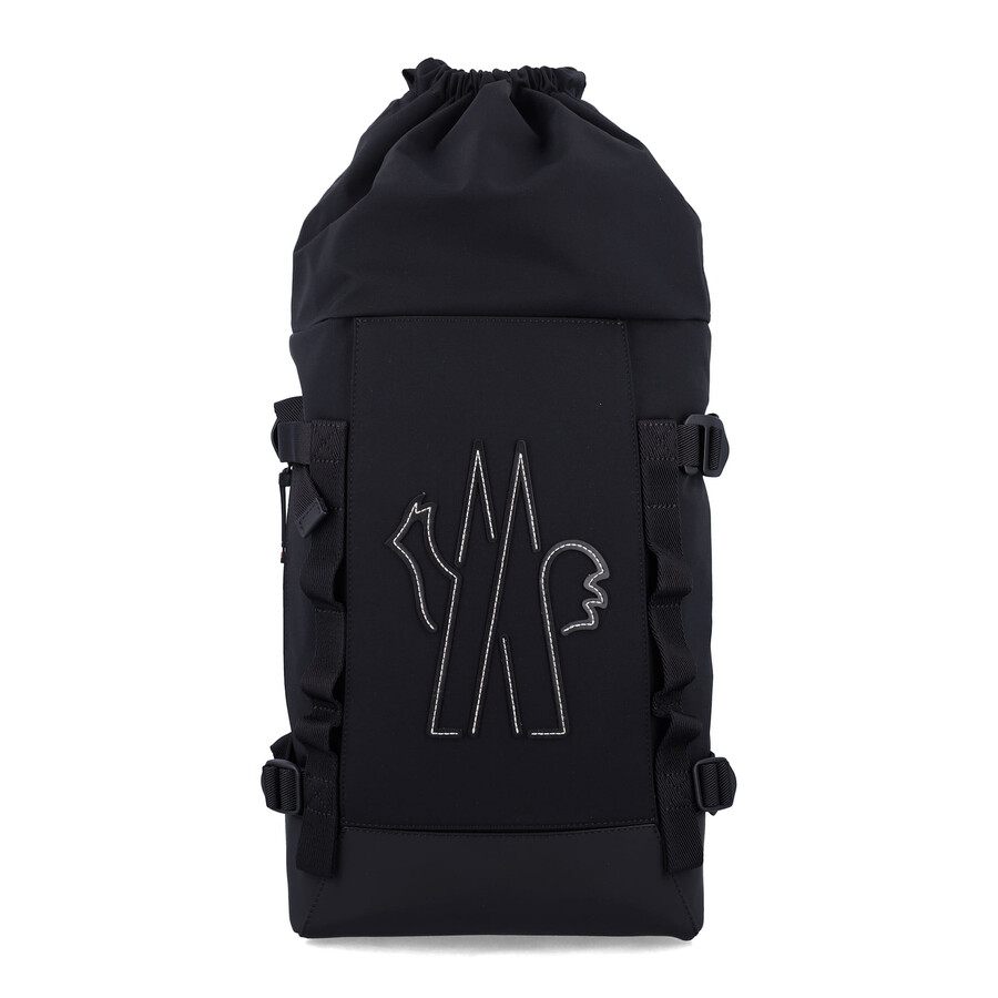 Moncler Grenoble Technical Water-repellent Backpack In Black