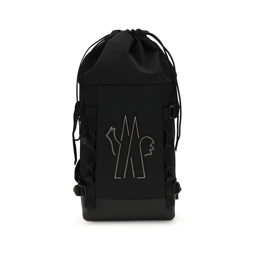 Moncler Grenoble Technical Water-repellent Backpack In Black