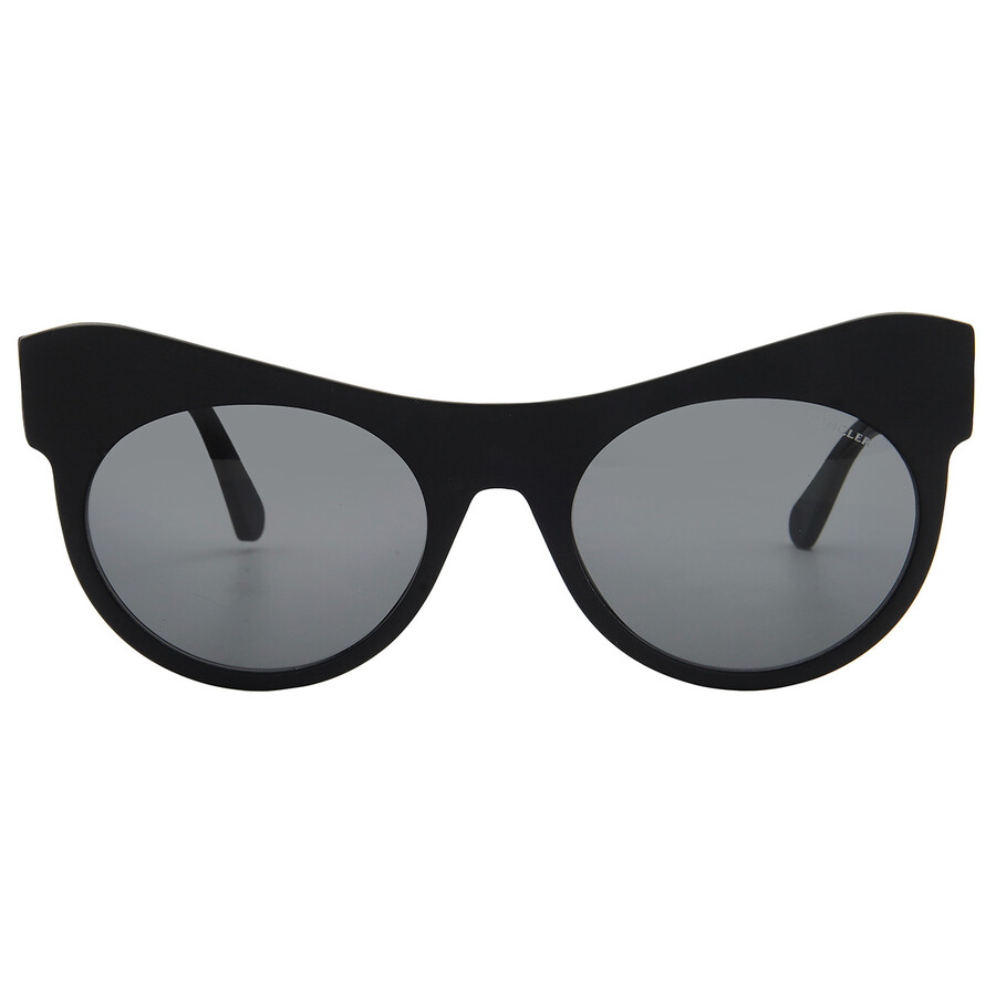 Moncler Grey Cat Eye Men's Sunglasses Ml0217-p-02a-55 In Black