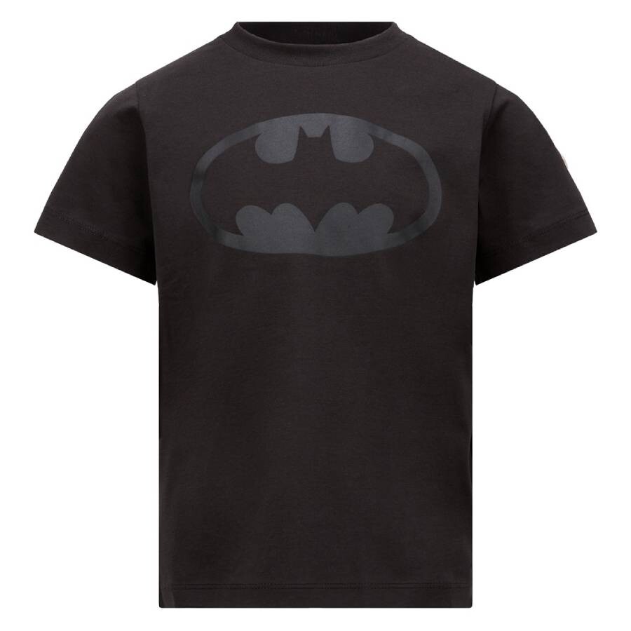 Kids Batman Logo Cotton T-Shirt
