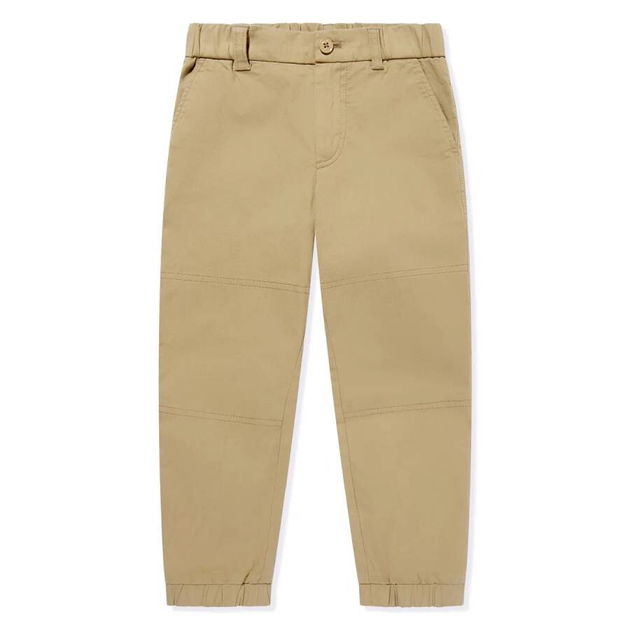 Kids Cotton Gabardine Trousers