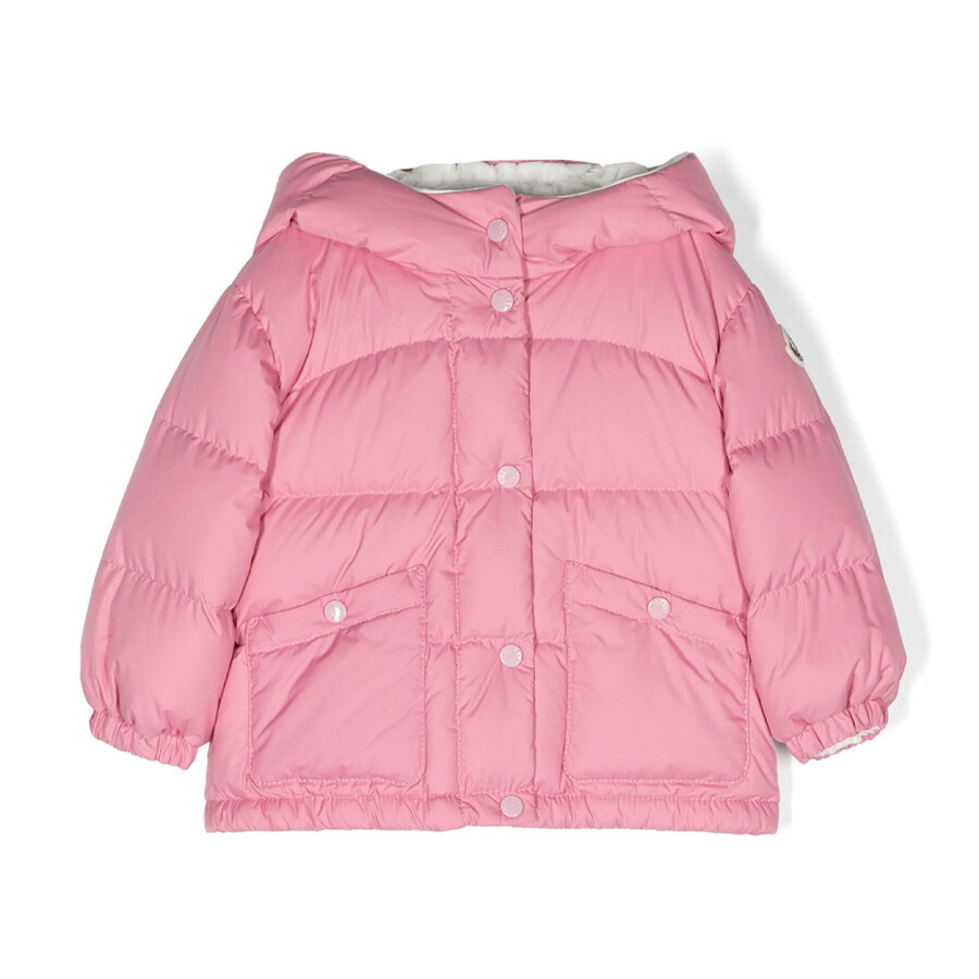 Kids Ebre Logo-Embroidered Padded Jacket
