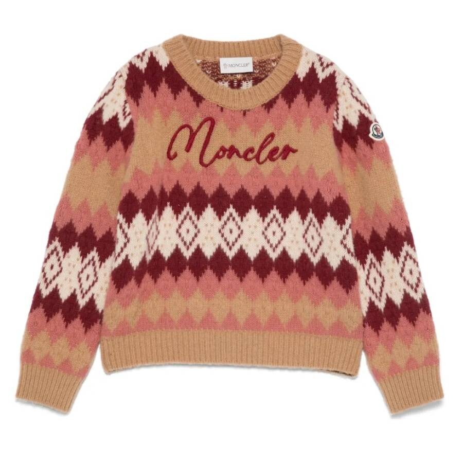 Kids Fair-Isle Embroidered Wool Sweater