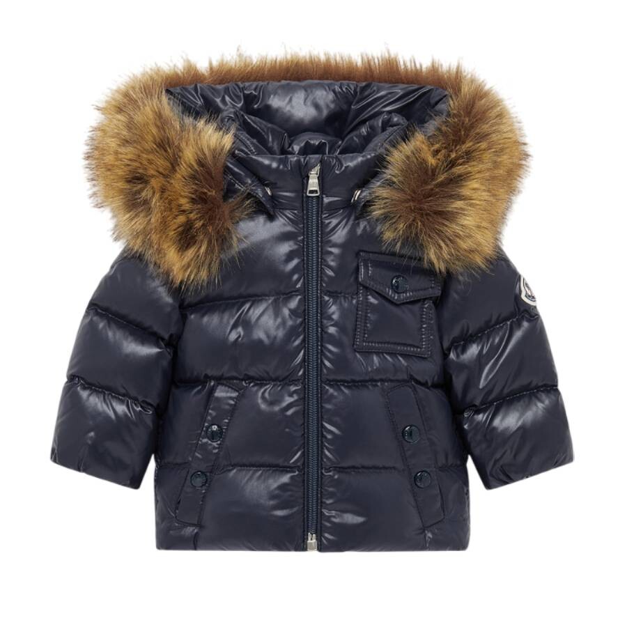 Moncler Kids K2F Zip Up Jacket, Size 12/18