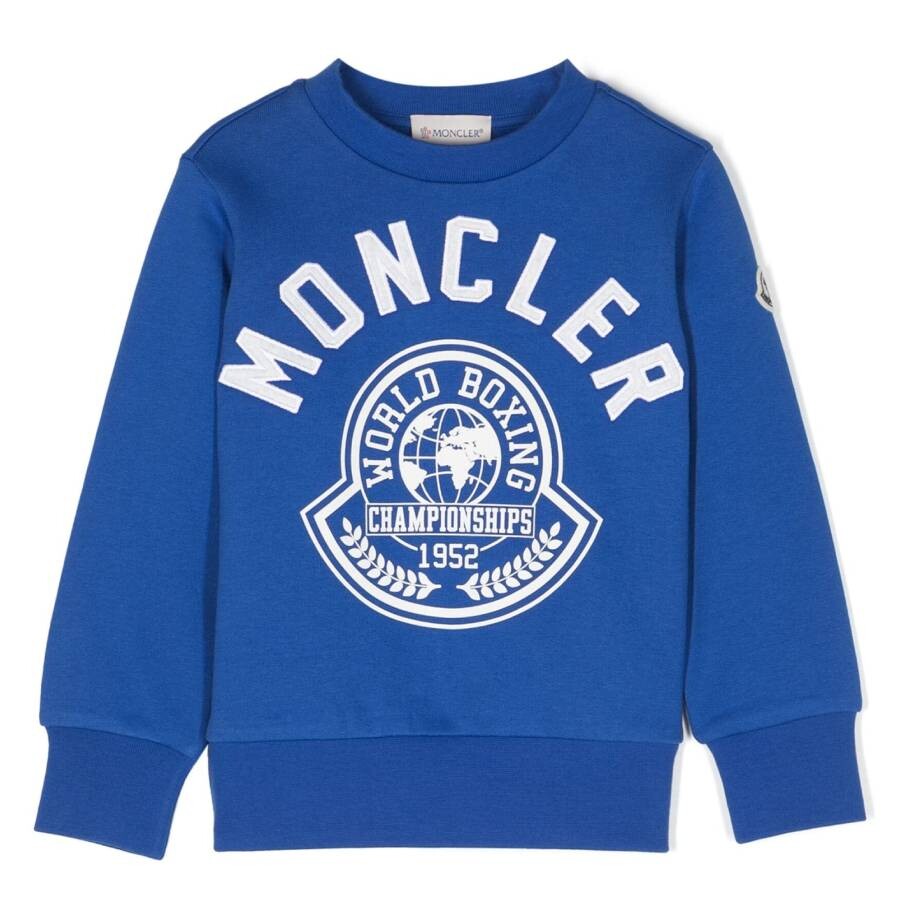 Kids Logo Brushed Crew Neck Sweatshirt