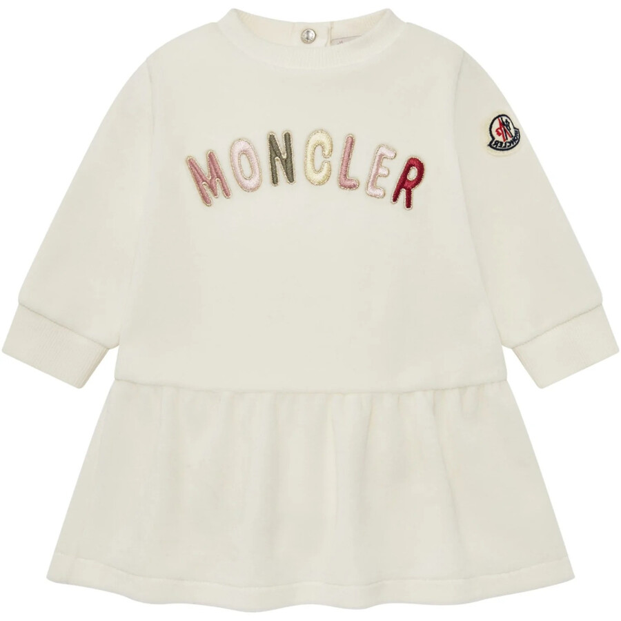 Kids Logo Embroidered Chenille Dress