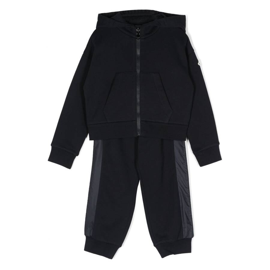 Kids Logo-Embroidered Cotton Tracksuit