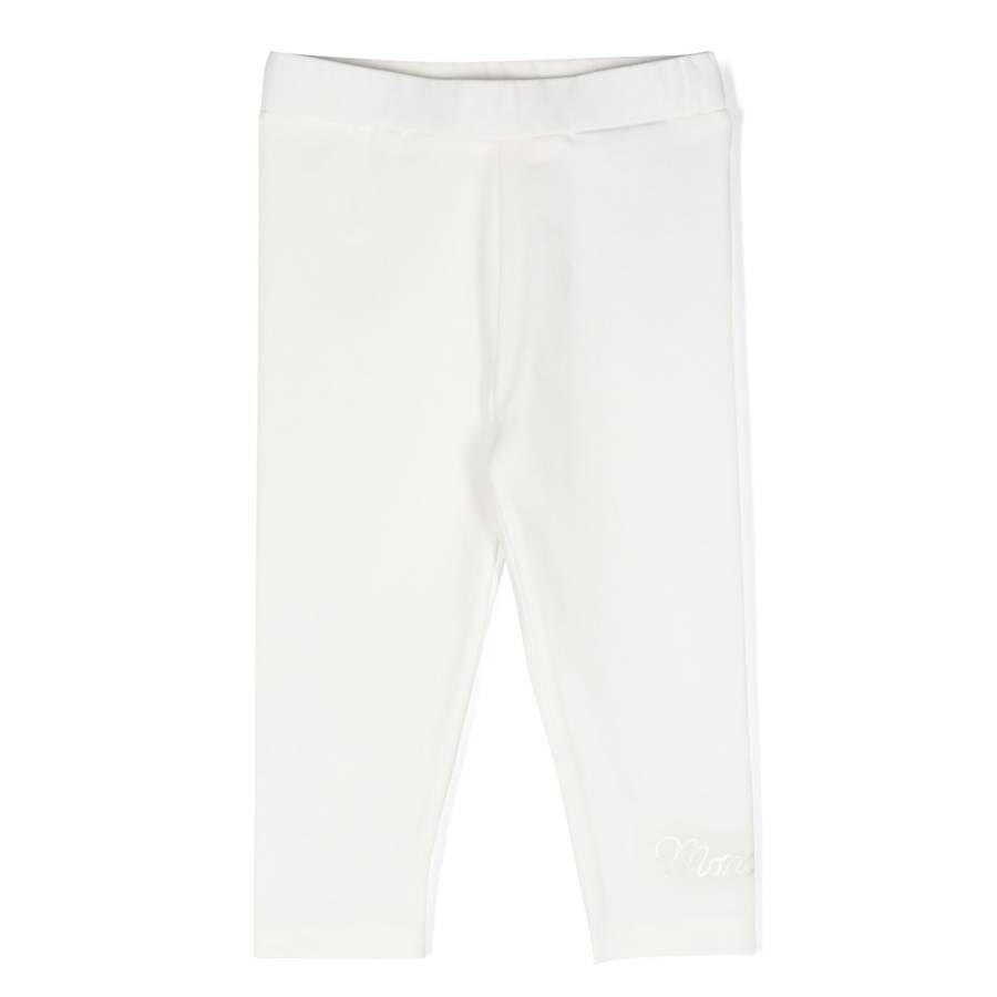 Kids Logo-Lettering Jersey Leggings