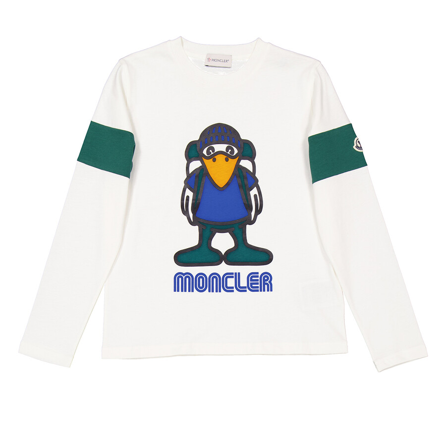 Moncler Kids Monduck Cotton T-shirt