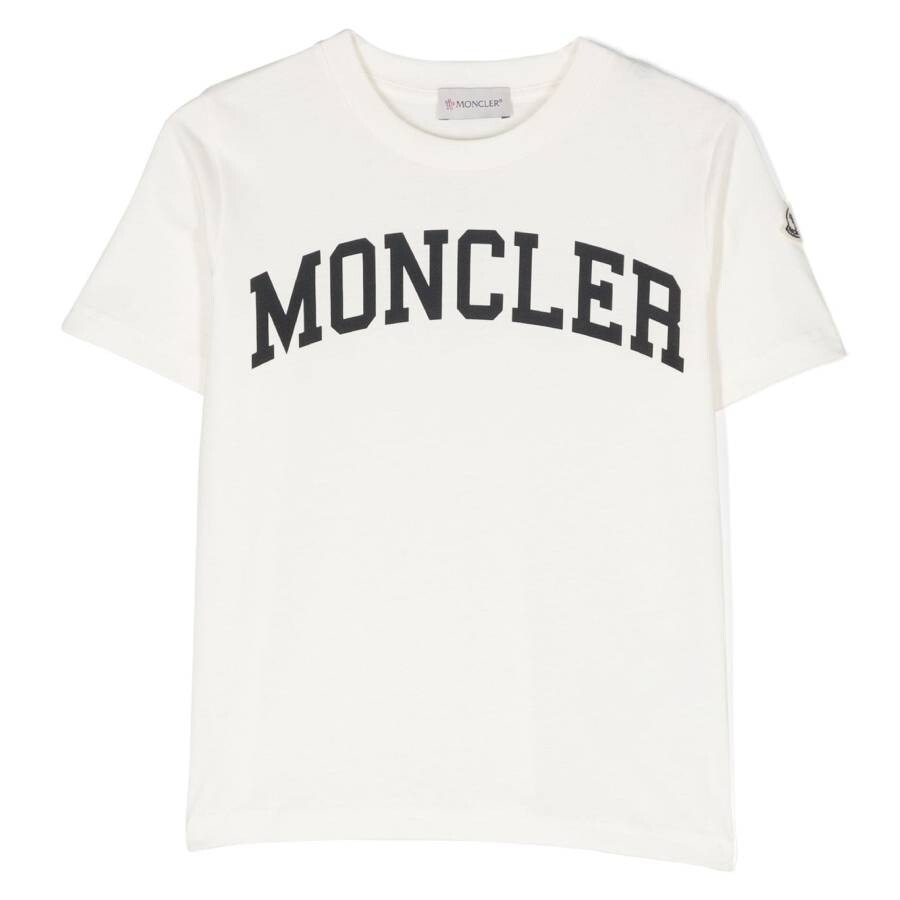 Kids Natural Short-Sleeve Logo T-Shirt